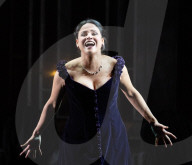 Dress rehearsal of La traviata Composed by Verdi Welsh National Opera at the Wales Millennium Centre, Cardiff, Wales, UK