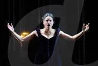 Dress rehearsal of La traviata Composed by Verdi Welsh National Opera at the Wales Millennium Centre, Cardiff, Wales, UK