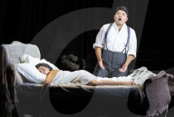 Dress rehearsal of La traviata Composed by Verdi Welsh National Opera at the Wales Millennium Centre, Cardiff, Wales, UK