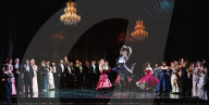 Dress rehearsal of La traviata Composed by Verdi Welsh National Opera at the Wales Millennium Centre, Cardiff, Wales, UK