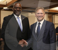 Defence Secretary Grant Shapps at the 15th meeting of the Ukraine Defence Contact Group