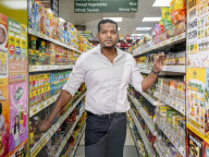Owner and director of Fresh Fields Market Ben Selvaratnam