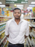 Owner and director of Fresh Fields Market Ben Selvaratnam