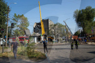 NEWS - Ukraine-Krieg: Folgen des russischen Raketeneinschlags in Tscherkassy