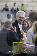 PEOPLE - ZFF: Wim Wenders auf dem grünen Teppich