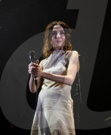 PJ Harvey performing live at The Roundhouse, Camden, London on 28 September 2023