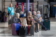 Train strikes and overtime bans expected over the next two weeks, London, UK.