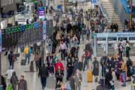 Train strikes and overtime bans expected over the next two weeks, London, UK.
