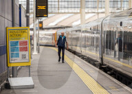 Train strikes and overtime bans expected over the next two weeks, London, UK.