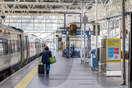 Train strikes and overtime bans expected over the next two weeks, London, UK.