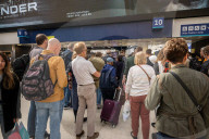 Train strikes and overtime bans expected over the next two weeks, London, UK.