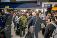 Train strikes and overtime bans expected over the next two weeks, London, UK.