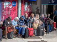 Train strikes and overtime bans expected over the next two weeks, London, UK.