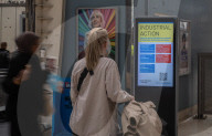 Train strikes and overtime bans expected over the next two weeks, London, UK.
