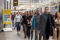 Train strikes and overtime bans expected over the next two weeks, London, UK.