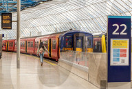 Train strikes and overtime bans expected over the next two weeks, London, UK.