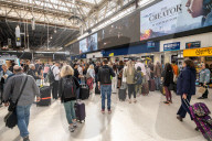 Train strikes and overtime bans expected over the next two weeks, London, UK.