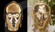 £1 million C-3PO star wars anroid head leads £12m movie prop auction