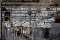  Train unions Aslef and RMT will take industrial action in London, UK.