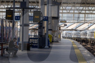  Train unions Aslef and RMT will take industrial action in London, UK.