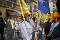 Sikh separatists gather in London to protest after activists' deaths