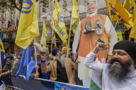 Sikh separatists gather in London to protest after activists' deaths