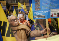 Sikh separatists gather in London to protest after activists' deaths
