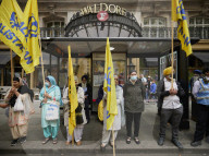 Sikh separatists gather in London to protest after activists' deaths