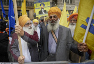 Sikh separatists gather in London to protest after activists' deaths