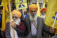 Sikh separatists gather in London to protest after activists' deaths
