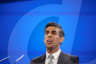 Rishi Sunak's keynote speech on the final day of Conservative party conference in Manchester, UK.
