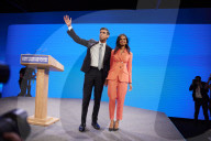 Rishi Sunak's keynote speech on the final day of Conservative party conference in Manchester, UK.