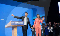 Final day of Conservative party annual conference, Manchester, UK.