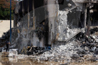 Sderot police station scene of fierce battle