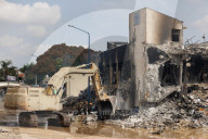 Sderot police station scene of fierce battle