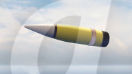 Self-guided shell keeps target in its sights