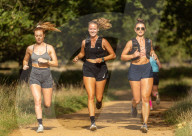 Hot unseasonal weather in London, UK.