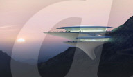 Crystal like skyscraper to watch over futuristic ski resort