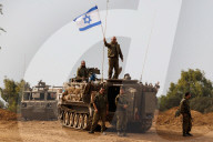 Israeli army stages attack on Gaza
