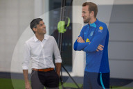 The Prime Minister Rishi Sunak visits St George's Park
