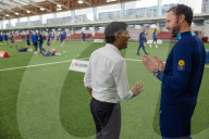 The Prime Minister Rishi Sunak visits St George's Park