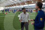 The Prime Minister Rishi Sunak visits St George's Park