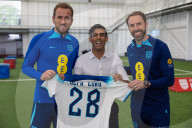 The Prime Minister Rishi Sunak visits St George's Park