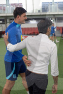 The Prime Minister Rishi Sunak visits St George's Park