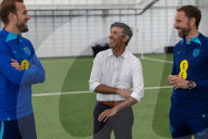 The Prime Minister Rishi Sunak visits St George's Park