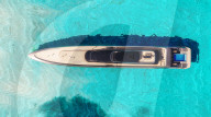 Eco-friendly superyacht powered by hydrogen obtained from seawater.                                   