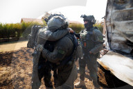 Israeli army secures kibbutz Be'eri after massacre of civilians by Hamas