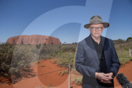 Australians can 'lift burden of history' with yes vote, says emotional Albanese at Uluru