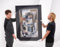 Phillips: Living the Avant-Garde: The Triton Collection Foundation sale preview at Phillips auction House, London, UK.