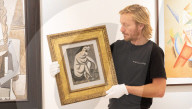Phillips: Living the Avant-Garde: The Triton Collection Foundation sale preview at Phillips auction House, London, UK.